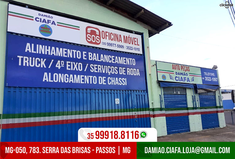 Banner POSTO DE MOLAS DAMIÃO CIAFA